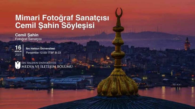 Mimari Fotoğraf Sanatçısı Cemil Şahin Söyleşisi